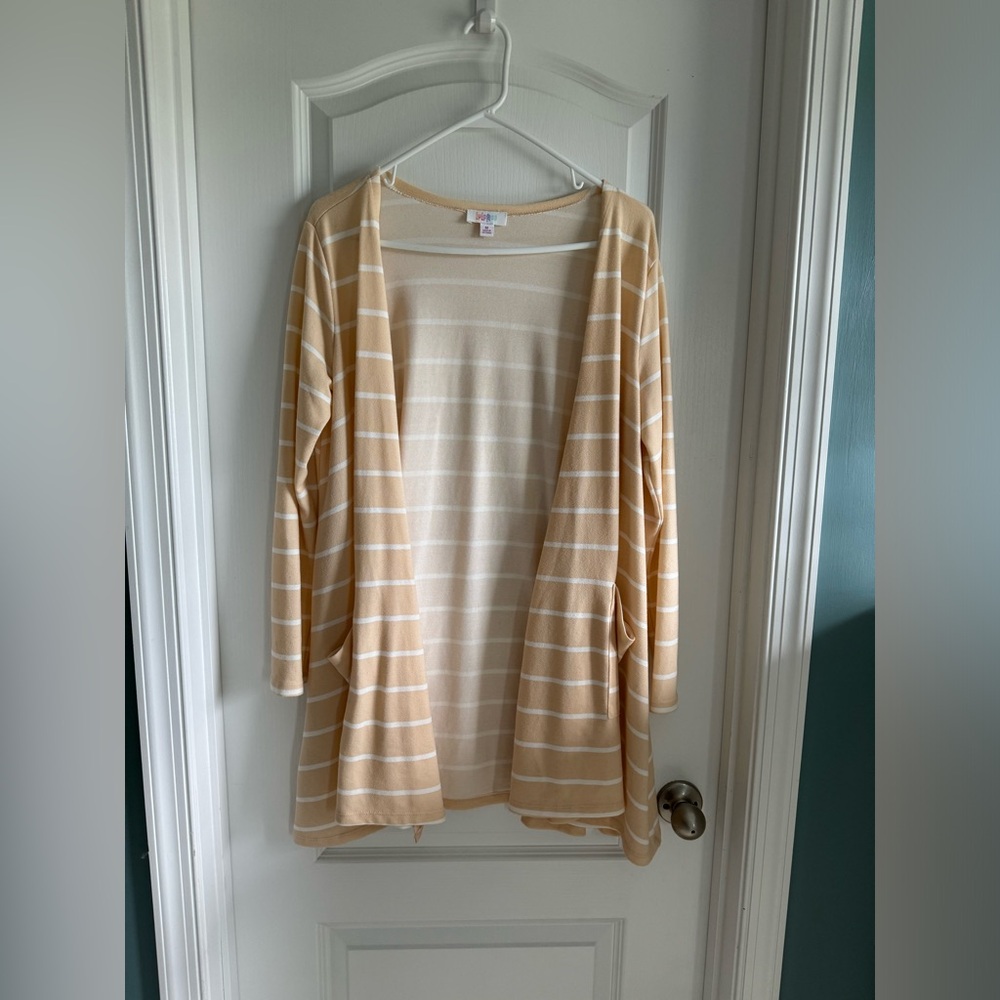 LuLaRoe Sarah Open Front Cardigan size M
